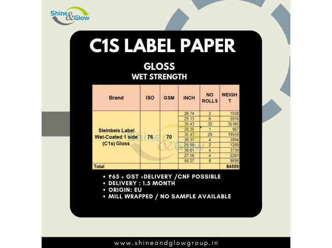 Glossy paper