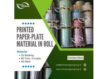 Printed Paper Plate Raw Material
